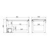 Компрессорный автохолодильник Alpicool BD110 (12/24V)